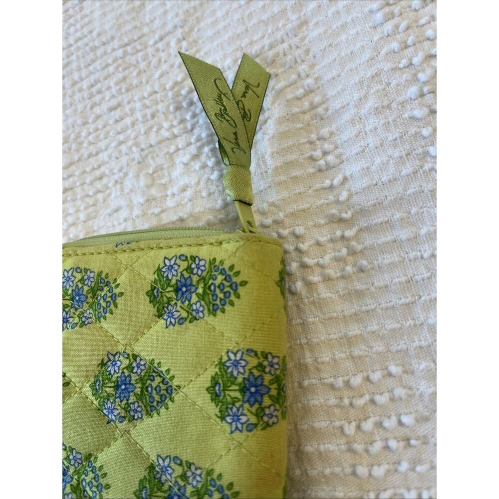 Vtg Vera Bradley Bifold Folding Wallet Citrus Paisley Zip Snap Close Elephant - Picture 4 of 11